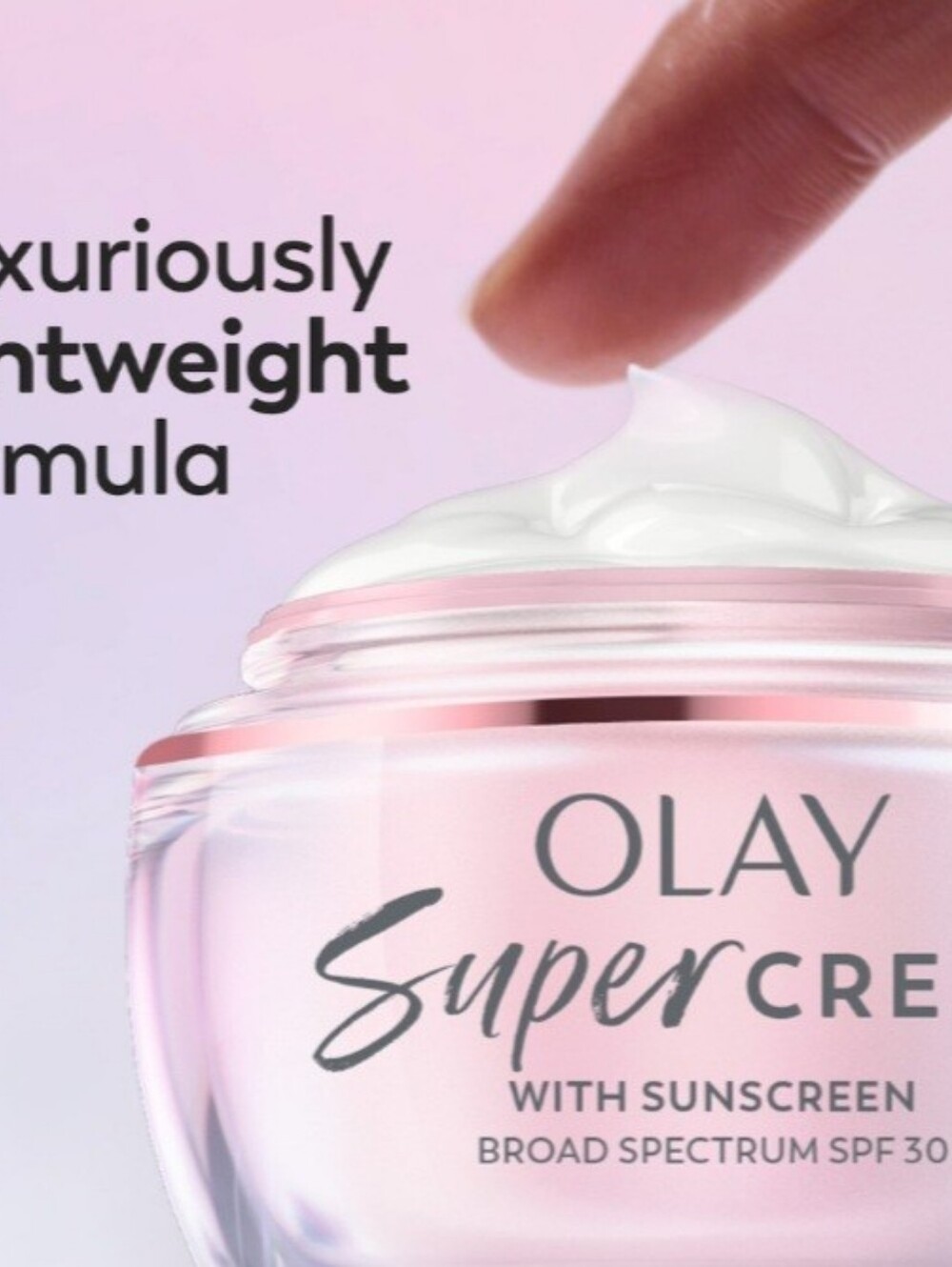 NWT Olay Super Cream Daily Moisturizer Broad Spectrum SPF 30 1.7 oz /50 g - Picture 5 of 7